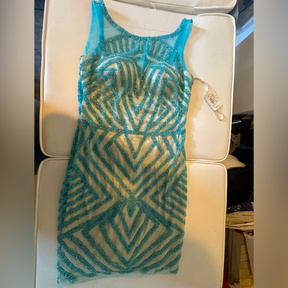 Dress with embroidered size 8